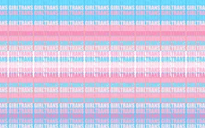 A Pink And Blue Striped Pattern Wallpaper