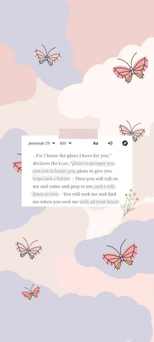A Pink And Pink Wallpaper With Butterflies Wallpaper