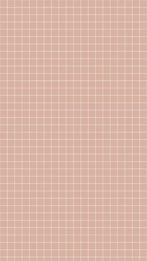 A Pink And White Grid Pattern Wallpaper