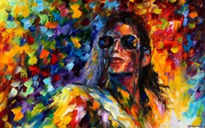 A Portrait Of Musical Legend Michael Jackson Wallpaper