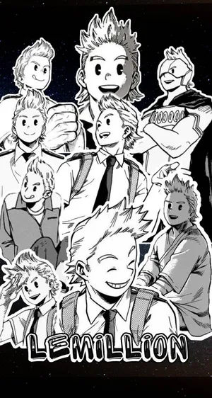 A Poster With The Words Le Million Wallpaper