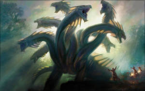 A Powerful Dragon From Magic: The Gathering Wallpaper