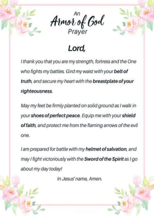 A Prayer For The Lord Wallpaper