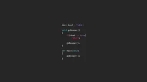 A Programmer Engrossed In Writing Java Code Wallpaper