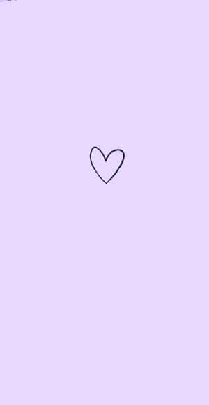 A Purple Floral Bouquet That Is Cute And Dainty Wallpaper