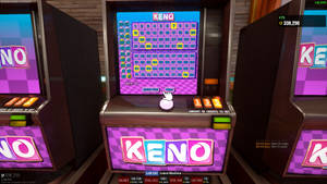 A Purple Keno Machine Wallpaper