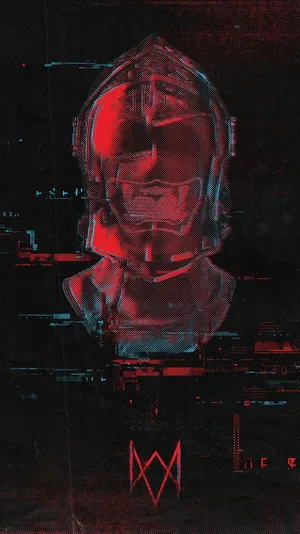 A Red And Blue Helmet With A Red Helmet Wallpaper