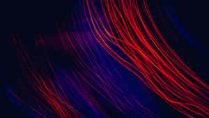 A Red And Blue Light Wallpaper