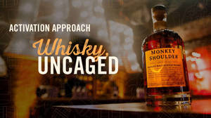 A Refined Sip Of Monkey Shoulder Whiskey Wallpaper