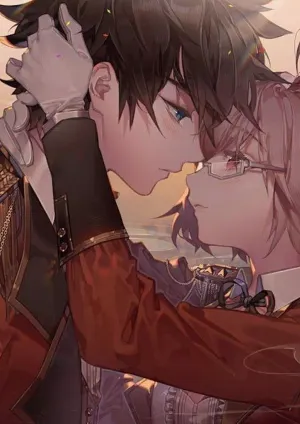 A Romantic Anime Couple Enjoying A Peaceful Moment Together Wallpaper