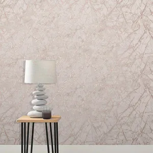 A Room With A Lamp And A Marble Wallpaper Wallpaper