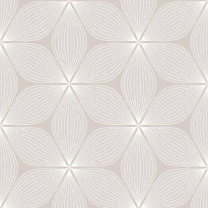 A Rose, Composed Of Geometric Shapes Wallpaper