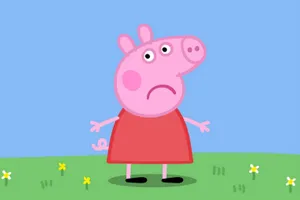 A Sad Peppa Pig Wallpaper