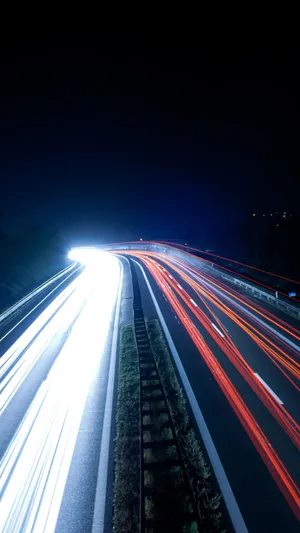 A Scenic View Of The Stars At Night Wallpaper