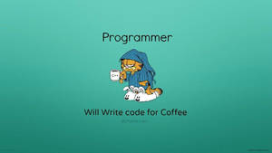 A Skilled Coder Working On A Complex Programming Project. Wallpaper