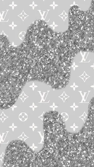 A Sleek, Silver Aesthetic Iphone Wallpaper