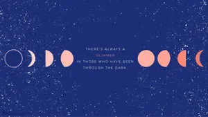 A Soft And Aesthetically Pleasing Computer Wallpaper