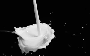 A Spoonful Of Fresh Milk Wallpaper
