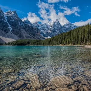 A Stunning Natural Landscape Illuminated By The Sun's Rays Wallpaper