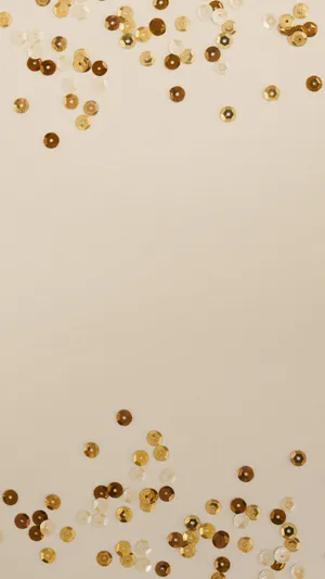 A Stunning, Sleek And Stylish Gold Iphone Wallpaper