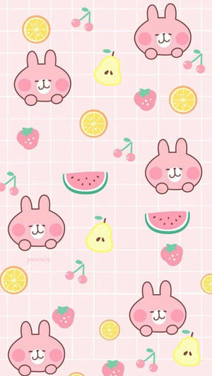 A Sweet And Adorable Kawaii Usagi Wallpaper