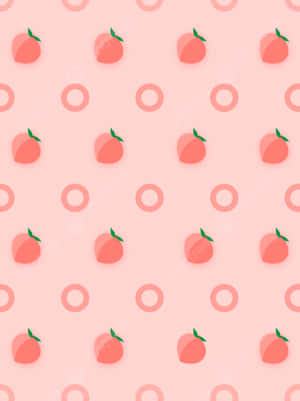 A Sweet And Lovely Peach Fruit That Looks Good Enough To Eat! Wallpaper
