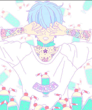 A Sweet Bite Of Anime Fandom Wallpaper