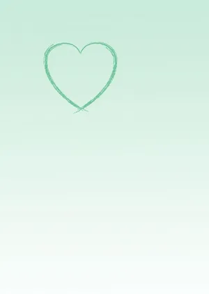A Swirl Of Mint Green Hearts Wallpaper
