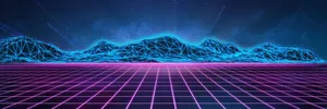 A Synthwave Journey Through The 80s Wallpaper