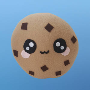 A Tasty Cartoon Cookie That Calls For A Snack! Wallpaper