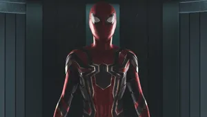 A Teenage Peter Parker Takes His First Steps As Spider Man Wallpaper