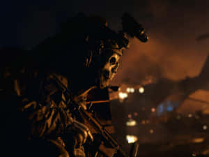 A Thrilling, Action-packed Image Of Call Of Duty Modern Warfare In Stunning Hd Wallpaper