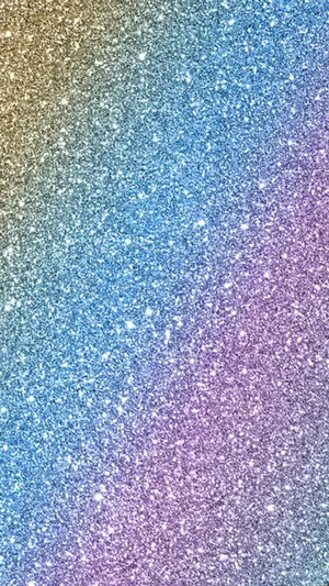 A Twinkling Rainbow Of Glitter Wallpaper