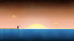 A Vibrant And Modern Take On Mid-century Design Wallpaper