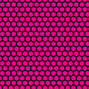 A Vibrant, Neon Pink Background With A Fun Pattern Wallpaper