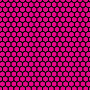 A Vibrant, Neon Pink Background With A Fun Pattern Wallpaper