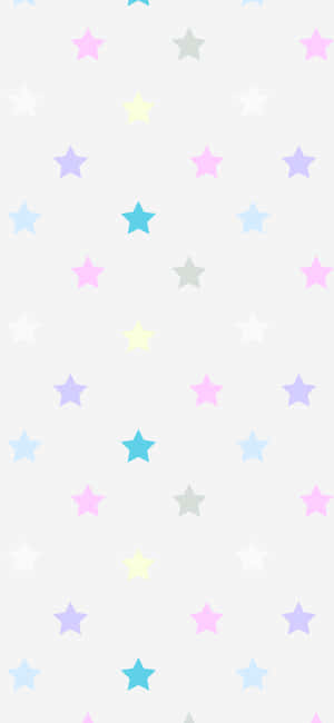 A Vibrant Purple Star Shines In The Night Sky Wallpaper