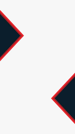 A Vibrant Red, White And Black Abstract Painting Wallpaper