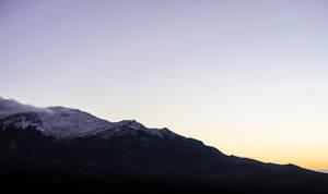 A View Of The Majestic Mountain Ranges Wallpaper