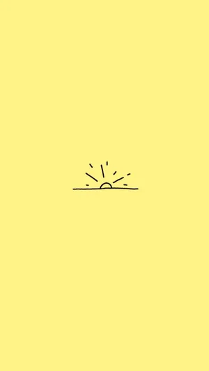 A Warm Yellow Aesthetic – Bright And Sunny! Wallpaper