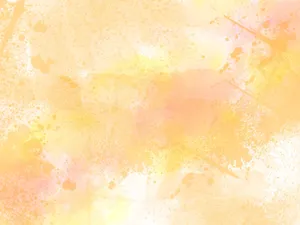 A Watercolor Background With Yellow And Orange Paint Wallpaper