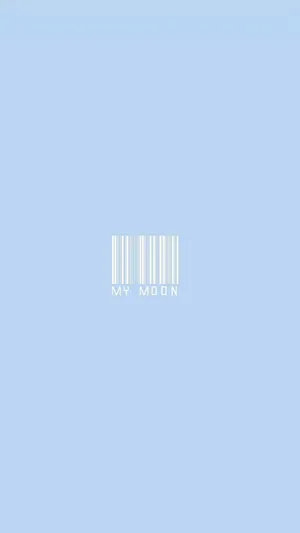 A White Barcode With The Word'my'on It Wallpaper