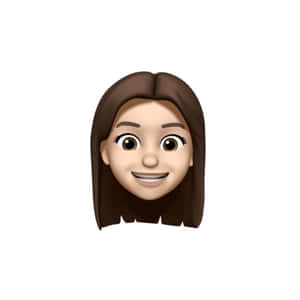 A Woman's Face With Brown Hair Wallpaper