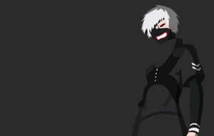 A Young Black Anime Boy Smiling Brightly Wallpaper