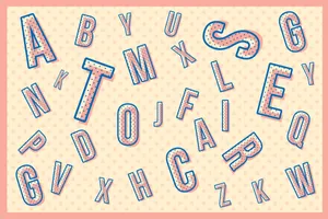 A Young Girl Studying English At Home Wallpaper