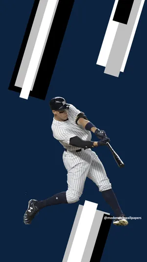 Aaron Judge Baseball Player Wallpaper