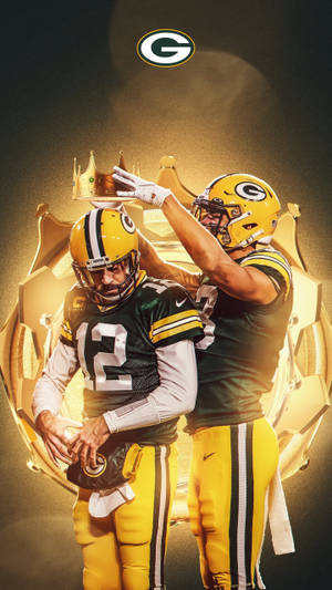 Aaron Rodgers King Art Wallpaper