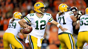 Aaron Rodgers Packers Nfl Team Wallpaper