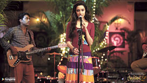 Aashiqui 2 Arohi Keshav Singing Wallpaper