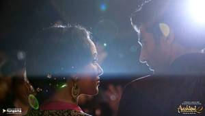 Aashiqui Arohi And Rahul Against Light Wallpaper